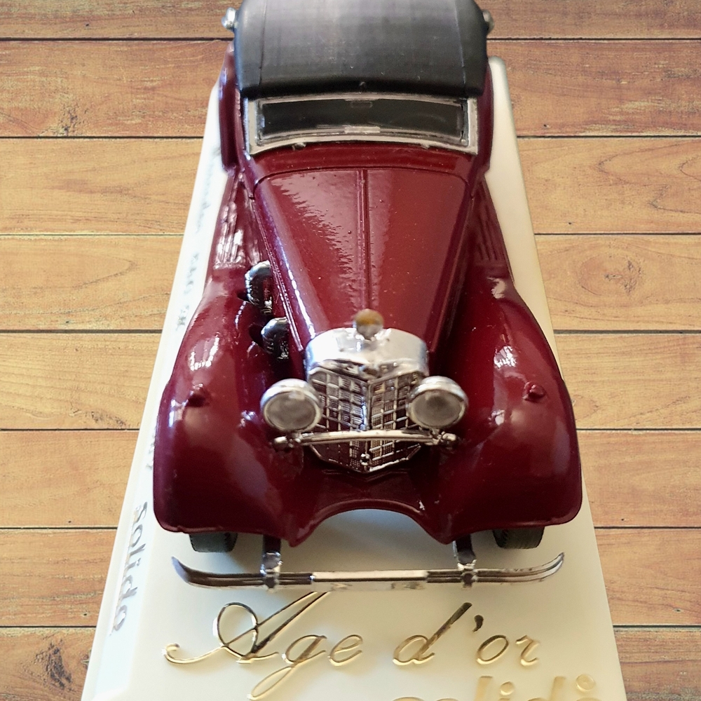 Vintage Solido Age d'Or #4067 Mercedes 540 K 1939 Diecast 1:43 - Made in France
